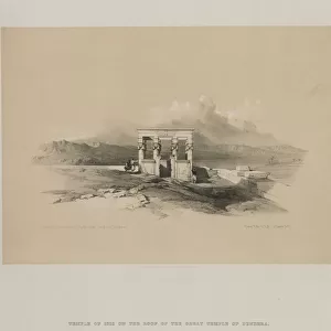 Egypt and Nubia, Volume II: Temple of Isis on the Roof of the Great Temple of Dendera, 1848