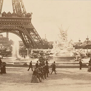Eiffel Tower, 1890s. Creator: Unknown