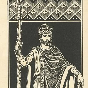 The Emperor Henry II, The Holy (1002-1024), 1924. Creator: Herbert Norris