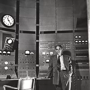 Enrico Fermi, Italian-born American nuclear physicist, c1942