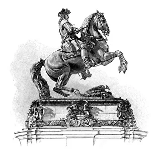 Equestrian statue of Prince Eugene of Savoy, Vienna. Artist: Margaret Jacob