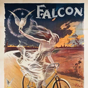 Falcon, 1896. Creator: Pal (Jean de Paleologue) (1855-1942)