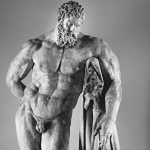 Farnese Hercules, Mid 2nd cen. AD. Creator: Art of Ancient Rome, Classical sculpture