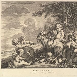 The Feast of Bacchus, ca. 1738. Creator: Pierre Alexandre Aveline