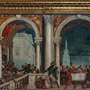 The Feast in the House of Levi, 1573. Creator: Veronese, Paolo (1528-1588)