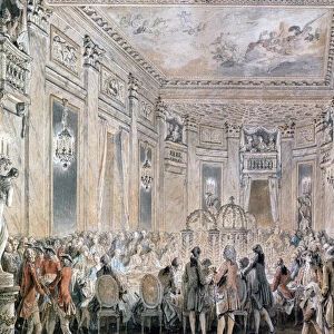 Feast at Louveciennes, 1771. Artist: Jean-Michel Moreau