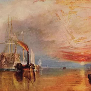 The Fighting Temeraire, 1839. Artist: JMW Turner