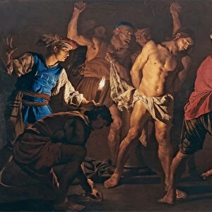 The Flagellation of Christ, c. 1640. Creator: Stomer, Matthias (ca. 1600-after 1650)
