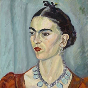 Frida Kahlo, 1933. Creator: Magda Pach