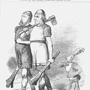 The Giants and the Pigmy, 1881. Artist: Joseph Swain