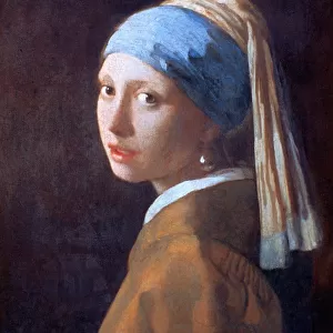 Girl with a Pearl Earring, c1665. Artist: Jan Vermeer