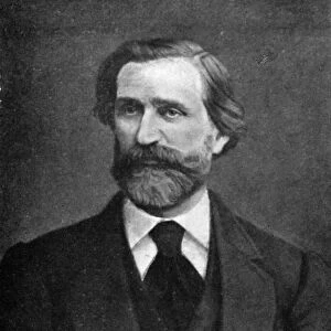 Giuseppe Verdi, Italian composer, 1909