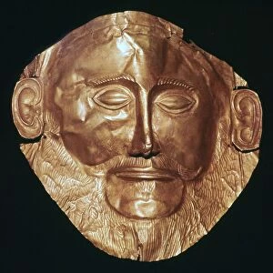 Gold death mask of Agamemmon, 17th century BC