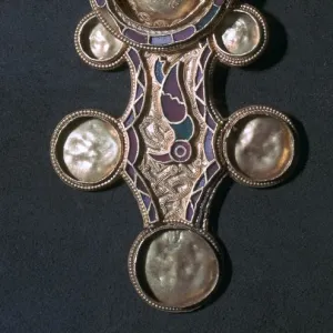 Gold Iron Age Fibula