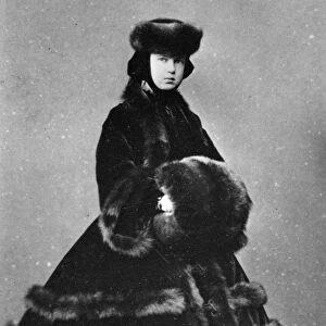 Grand Duchess Maria Alexandrovna of Russia, c1861-c1865