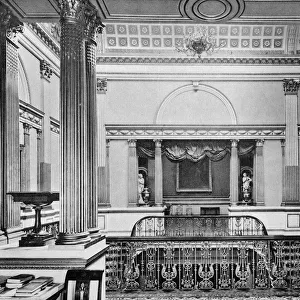 The grand staircase, Londonderry House, 1908. Artist: Bedford Lemere and Company