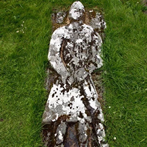Grave of Angus Martin, Kilmuir Graveyard, Skye, Highland, Scotland
