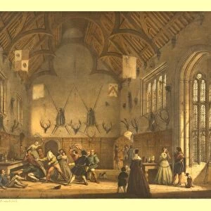 The Hall, Athelhampton, Dorset, (c1838). Creator: Unknown