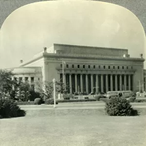 The Handsome Building of the Bureau of Posts, Manila, P. I. c1930s. Creator: Unknown