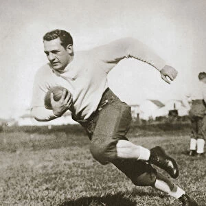 Harold Edward Red Grang, American Football player, mid 1920s
