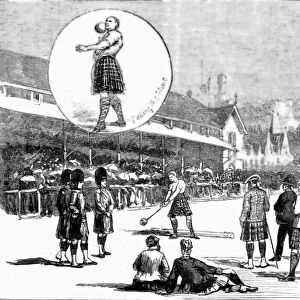 The Highland Games--Hundredth Anniversary at Inverness Scotland, 1888. Creator: Unknown