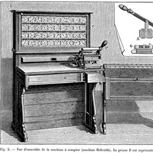Hollerith tabulator, 1894