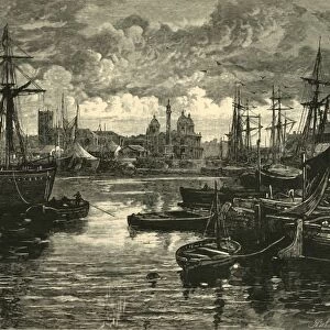 Hull, from the Docks, 1898. Creator: Unknown