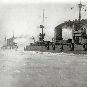 The Ice Cruise of the Baltic Fleet, The battleship Sevastopol, 1918