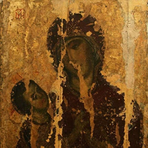 Icon of the Mother of God of Chelm, 11th century. Artist: Byzantine icon