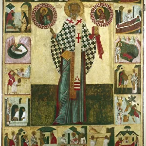 Icon of St Nicholas, Russian