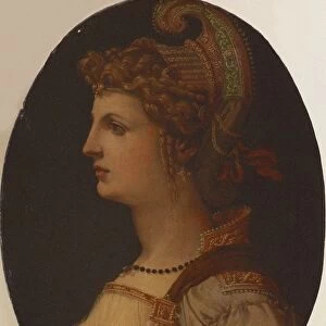 Ideal Portrait of a Lady (Portrait of Vittoria Colonna). Creator: Bacchiacca, Francesco