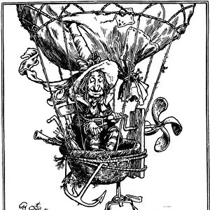 Illustration from the childrens book The Adventures of Uncle Lubin, 1902. Artist: W Heath Robinson