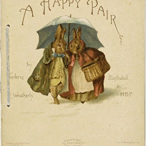 Illustration to A Happy Pair by Frederick Weatherly, 1890. Artist: Potter, Helen Beatrix (1866-1943)