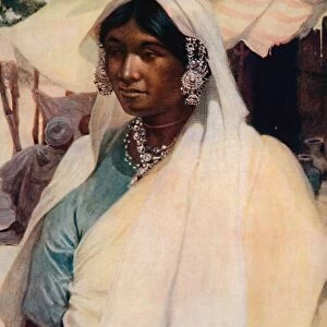 An Indian Woman, 1913. Artist: Norman H Hardy