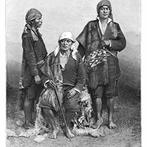 Indians of Tecpan, Guatemala, c1890. Artist: Henri Thiriat