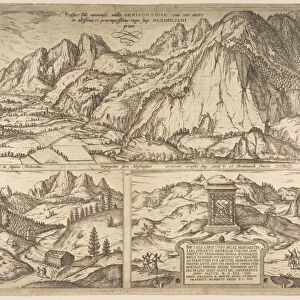 Innsbruck from the series Civitates Orbis Terrarum, vol. V, plate 59, 1590