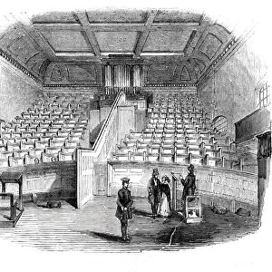 Interior of chapel, 1842. Creator: Unknown