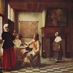 Interior of a Dutch House, c1658, (c1915). Artist: Pieter de Hooch