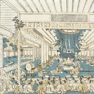 Ise Shrine Festival, between 1767 and 1770. Creator: Utagawa Toyoharu