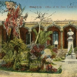 Ismailia - Office of the Suez Canal Co. c1918-c1939. Creator: Unknown