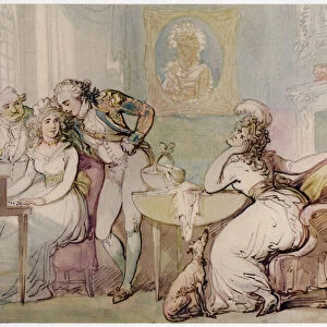 Jealousy, the Rival, 1803. Creator: Thomas Rowlandson