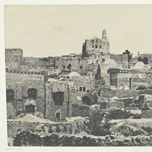 Jerusalem, Quartier Occidental;Palestine, 1849 / 51, printed 1852