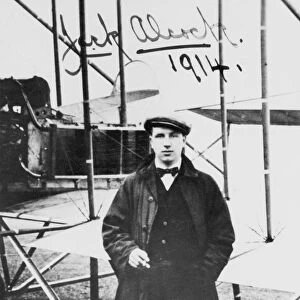 John Alcock (1892-1919), British aviator, 1914