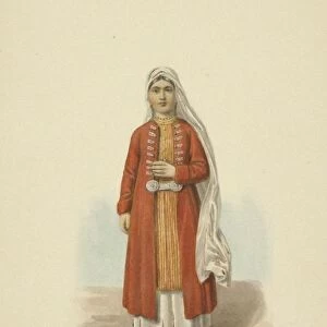 Kazan Tatar Girl of 1830 (From the series Clothing of the Russian state), 1869