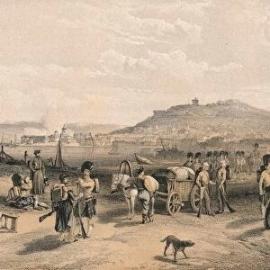 Kertch from the North, 1856. Artist: Georges McCulloch