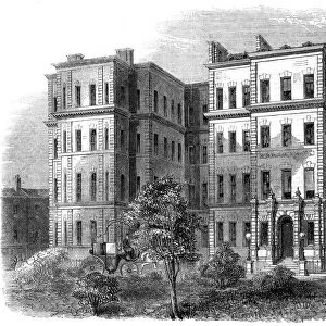 Kings College Hospital, Portugal Street, Lincolns Inn, London, c1860s