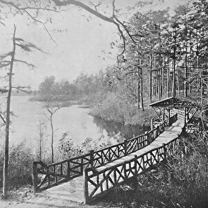 Kissing Bridge, Lakewood, c1897. Creator: Unknown