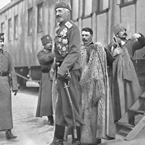 La Revolution Russe; le Grand-Duc Nicolas, a qui le gouvernement provisoire refusa le... 1917. Creator: Unknown