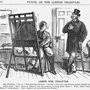 Labor Ipse Voluptas, 1869. Artist: Charles Samuel Keene