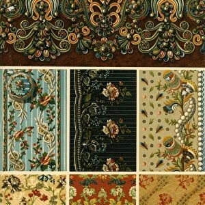 Lace weaving and embroidery, France, 17th and 18th century, (1898). Creator: Unknown